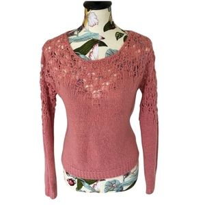 Maurices Angora-Like Mauve Sweater